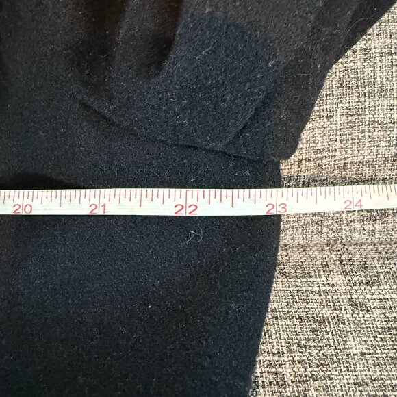 Merona Plus Size Black Wool Blend Heavyweight Coat Women’s XXL - Picture 9 of 10